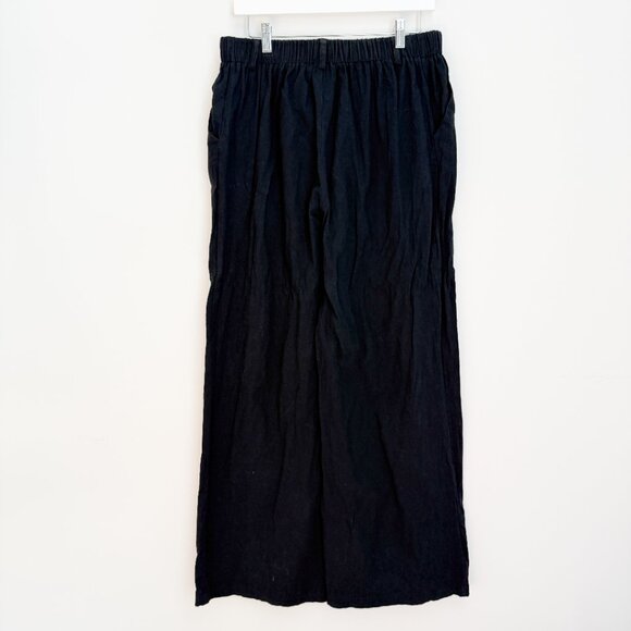 AMAZON - Wide Leg Pull On Pant - Black - XL - Picture 3 of 5